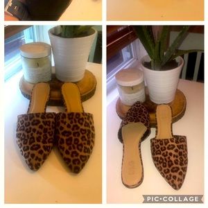 Leopard print flats 🐆
